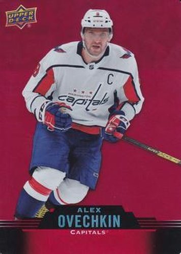 #DC-4 Alex Ovechkin - Washington Capitals - 2020-21 Upper Deck Tim Hortons Hockey - Red Die Cut