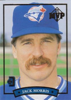 #4 Jack Morris - Toronto Blue Jays - 1992 Donruss McDonald's MVP Baseball - Blue Jays Gold