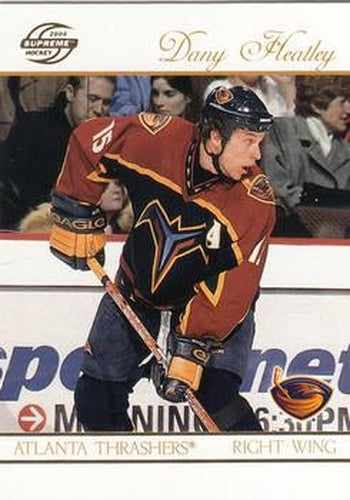 #4 Dany Heatley - Atlanta Thrashers - 2003-04 Pacific Supreme Hockey