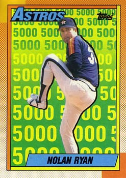 #4 Nolan Ryan - Houston Astros - 1990 Topps Baseball