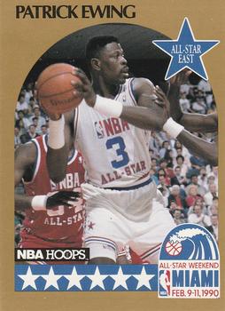 #4 Patrick Ewing - New York Knicks - 1990-91 Hoops Basketball