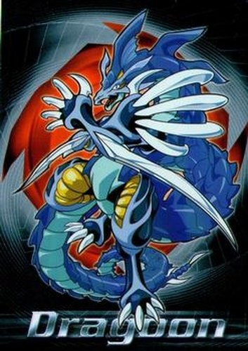 #4 Dragoon - Bit Beast - 2003 Cards Inc. Beyblade