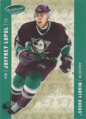 #4 Joffrey Lupul - Anaheim Mighty Ducks - 2005-06 Parkhurst Hockey