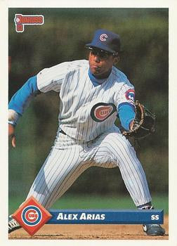 #4 Alex Arias - Chicago Cubs - 1993 Donruss Baseball