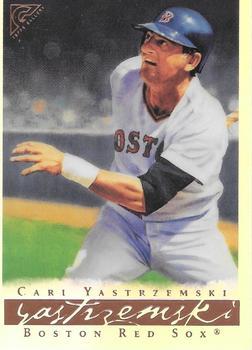 #4b Carl Yastrzemski - Boston Red Sox - 2003 Topps Gallery Hall of Fame - Artist's Proofs Baseball