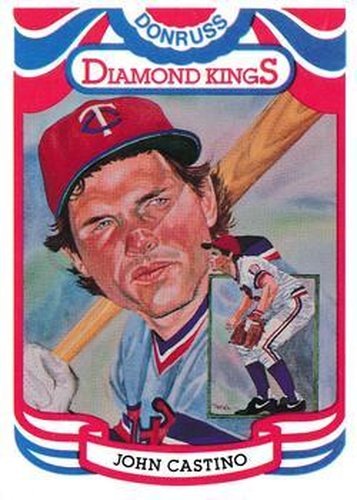 #4b John Castino - Minnesota Twins - 1984 Donruss Baseball