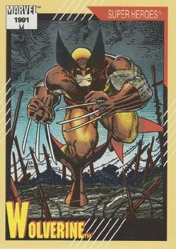 #50 Wolverine - 1991 Impel Marvel Universe Series II
