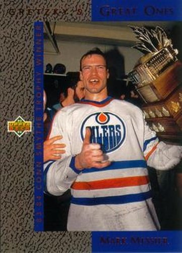#GG5 Mark Messier - Edmonton Oilers - 1993-94 Upper Deck Hockey - Gretzky's Great Ones