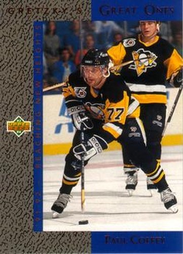 #GG6 Paul Coffey - Pittsburgh Penguins - 1993-94 Upper Deck Hockey - Gretzky's Great Ones