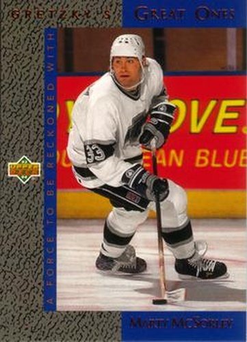 #GG9 Marty McSorley - Los Angeles Kings - 1993-94 Upper Deck Hockey - Gretzky's Great Ones