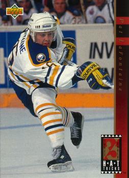 #HT10 Pat LaFontaine - Buffalo Sabres - 1993-94 Upper Deck Hockey - Hat Tricks