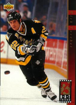 #HT12 Rick Tocchet - Pittsburgh Penguins - 1993-94 Upper Deck Hockey - Hat Tricks