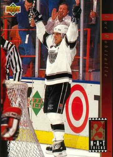 #HT17 Luc Robitaille - Los Angeles Kings - 1993-94 Upper Deck Hockey - Hat Tricks