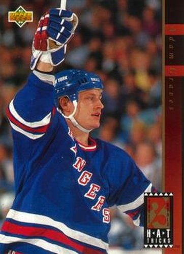#HT1 Adam Graves - New York Rangers - 1993-94 Upper Deck Hockey - Hat Tricks