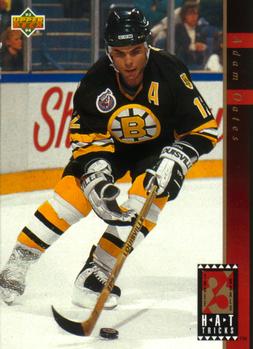 #HT5 Adam Oates - Boston Bruins - 1993-94 Upper Deck Hockey - Hat Tricks
