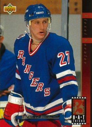 #HT7 Alexei Kovalev - New York Rangers - 1993-94 Upper Deck Hockey - Hat Tricks