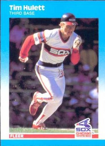 #500 Tim Hulett - Chicago White Sox - 1987 Fleer Baseball