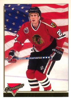 #500 Jeremy Roenick - Chicago Blackhawks - 1993-94 O-Pee-Chee Premier Hockey - Gold