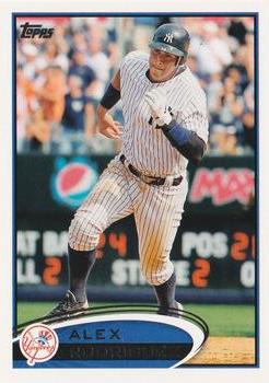 #500 Alex Rodriguez - New York Yankees - 2012 Topps Baseball
