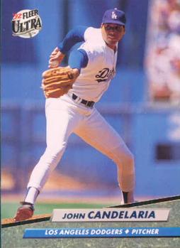 #500 John Candelaria - Los Angeles Dodgers - 1992 Ultra Baseball