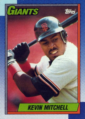 #500 Kevin Mitchell - San Francisco Giants - 1990 Topps Baseball