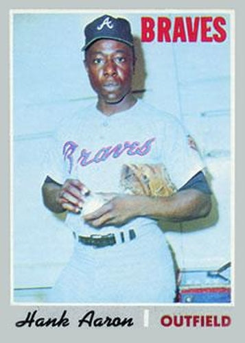 #500 Hank Aaron - Atlanta Braves - 1970 Topps Baseball