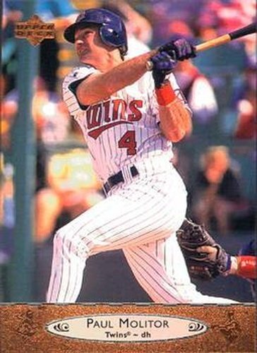 #500 Paul Molitor - Minnesota Twins - 1996 Upper Deck Baseball