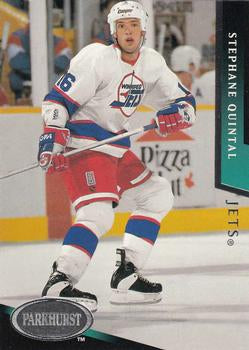 #500 Stephane Quintal - Winnipeg Jets - 1993-94 Parkhurst Hockey