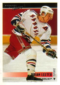 #500 Brian Leetch - New York Rangers - 1994-95 O-Pee-Chee Premier Hockey