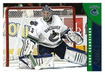 #500 Cory Schneider - Vancouver Canucks - 2013-14 Score Hockey