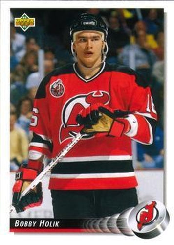 #500 Bobby Holik - New Jersey Devils - 1992-93 Upper Deck Hockey