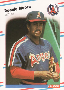 #500 Donnie Moore - California Angels - 1988 Fleer Baseball