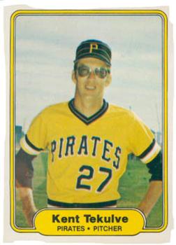 #500 Kent Tekulve - Pittsburgh Pirates - 1982 Fleer Baseball
