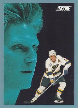 #500 Brett Hull - St. Louis Blues - 1992-93 Score Canadian Hockey