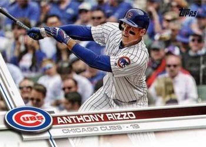 #500a Anthony Rizzo - Chicago Cubs - 2017 Topps Baseball