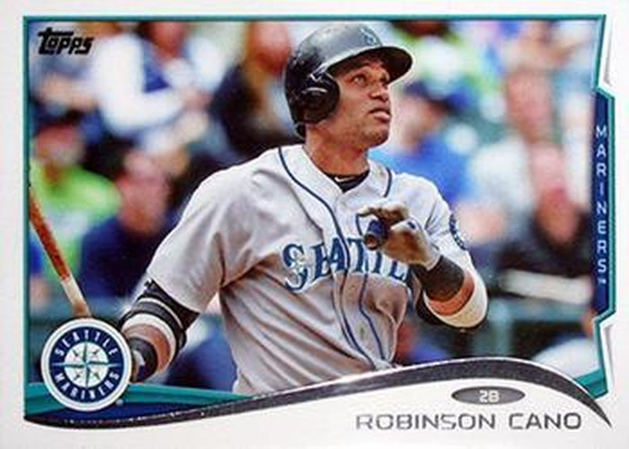 #500b Robinson Cano - Seattle Mariners - 2014 Topps Baseball
