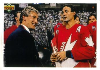 #501 Wayne Gretzky / Paul Coffey - Canada - 1991-92 Upper Deck Hockey