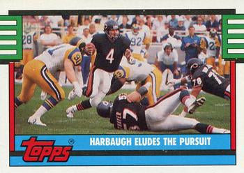 #501 Jim Harbaugh - Chicago Bears - 1990 Topps Football