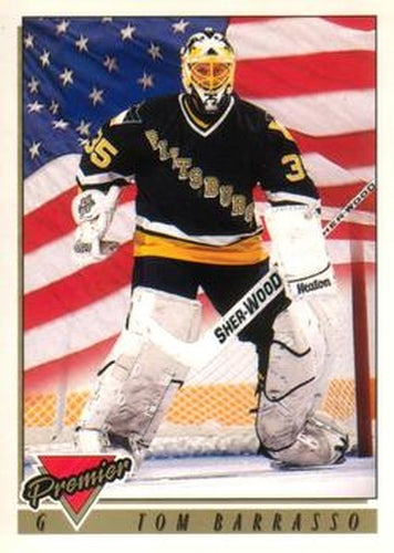 #501 Tom Barrasso - Pittsburgh Penguins - 1993-94 O-Pee-Chee Premier Hockey