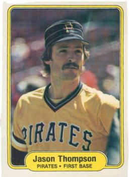 #501 Jason Thompson - Pittsburgh Pirates - 1982 Fleer Baseball