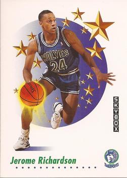 #501 Pooh Richardson - Minnesota Timberwolves - 1991-92 SkyBox Basketball