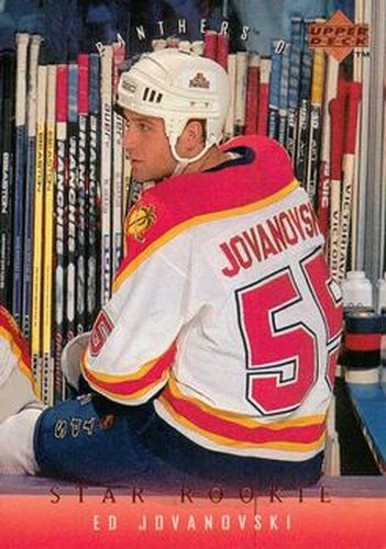 #501 Ed Jovanovski - Florida Panthers - 1995-96 Upper Deck Hockey
