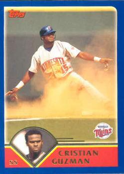 #501 Cristian Guzman - Minnesota Twins - 2003 Topps Baseball