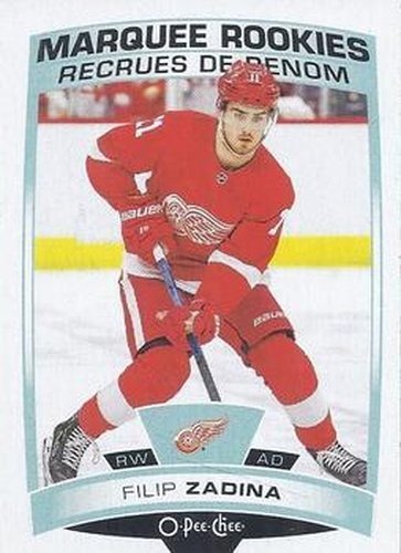 #501 Filip Zadina - Detroit Red Wings - 2019-20 O-Pee-Chee Hockey