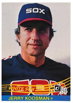 #501 Jerry Koosman - Chicago White Sox - 1984 Donruss Baseball