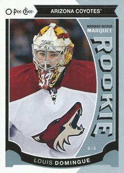 #501 Louis Domingue - Arizona Coyotes - 2015-16 O-Pee-Chee Hockey
