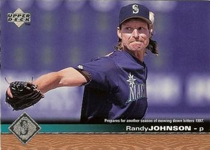 #501 Randy Johnson - Seattle Mariners - 1997 Upper Deck Baseball