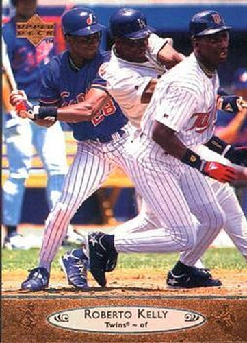 #501 Roberto Kelly - Minnesota Twins - 1996 Upper Deck Baseball