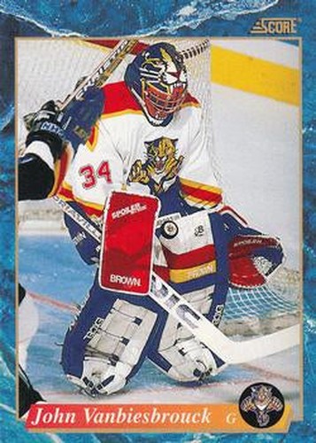 #501 John Vanbiesbrouck - Florida Panthers - 1993-94 Score Canadian Hockey