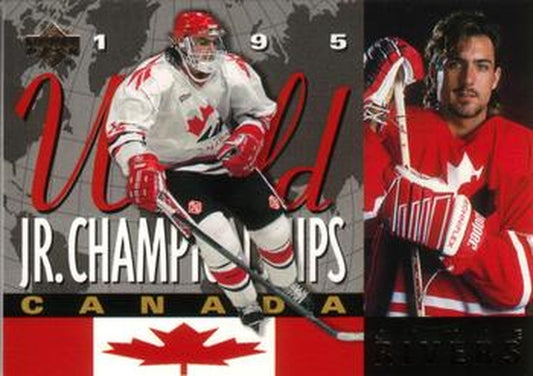 #501 Jamie Rivers - Canada - 1994-95 Upper Deck Hockey